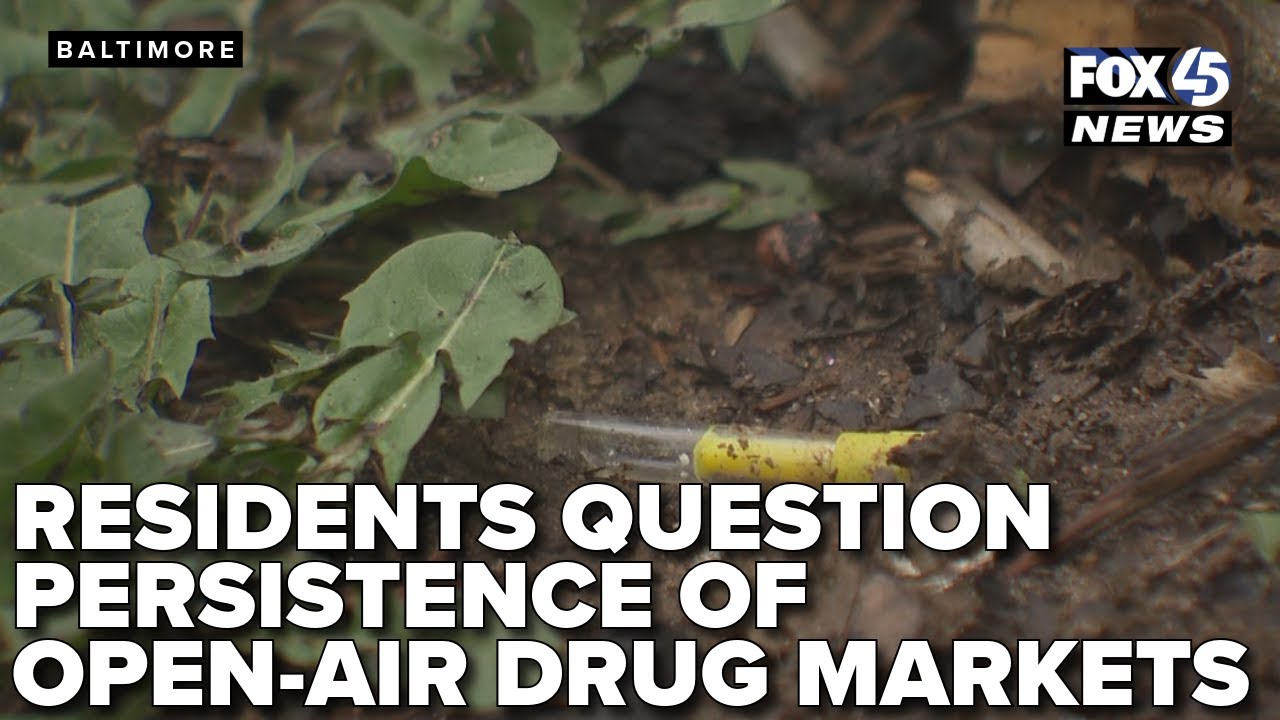 'Nothing is being done': Residents question why open-air drug markets persist in Baltimore