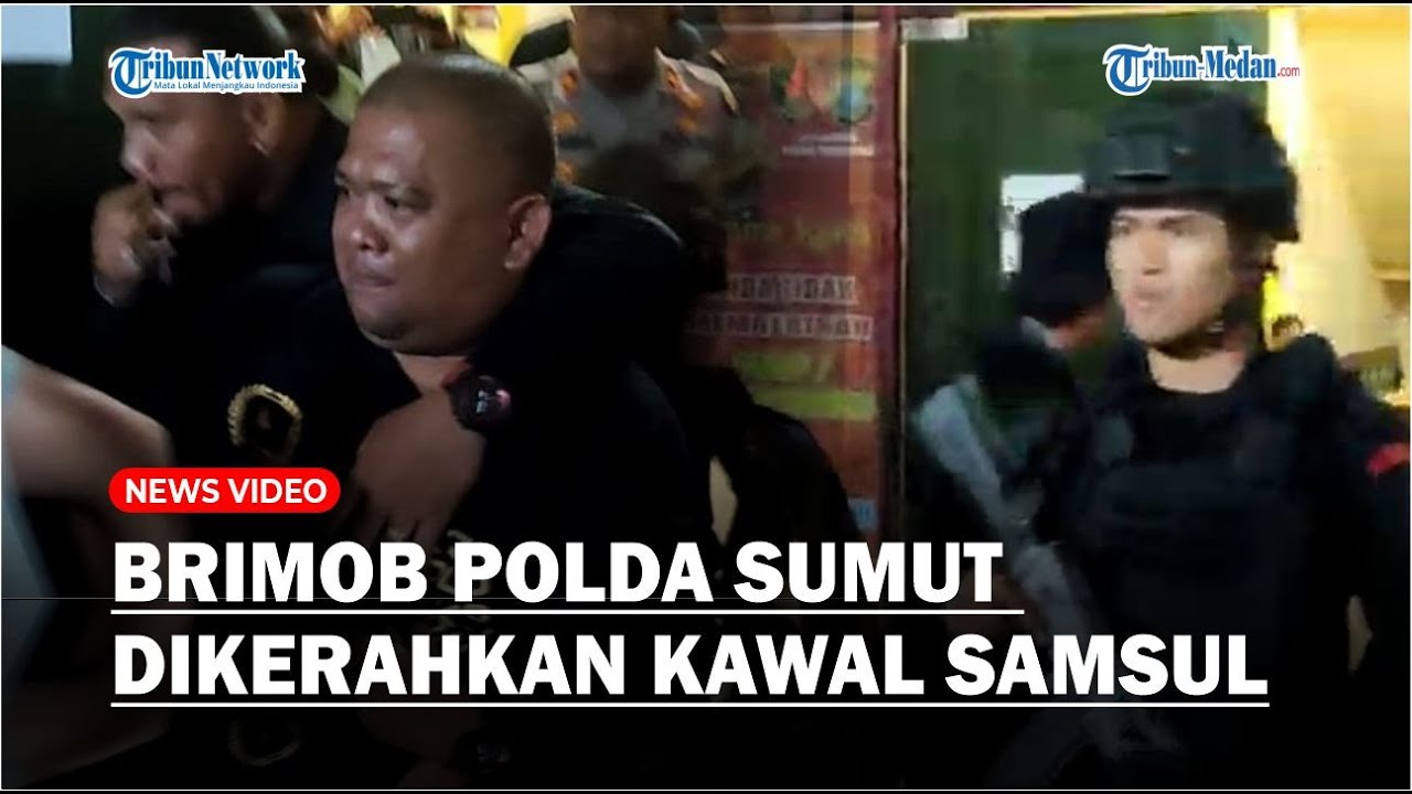 Anggota Brimob Polda Sumut Dikerahkan Kawal Buronan Samsul Tarigan dari Karo ke Medan