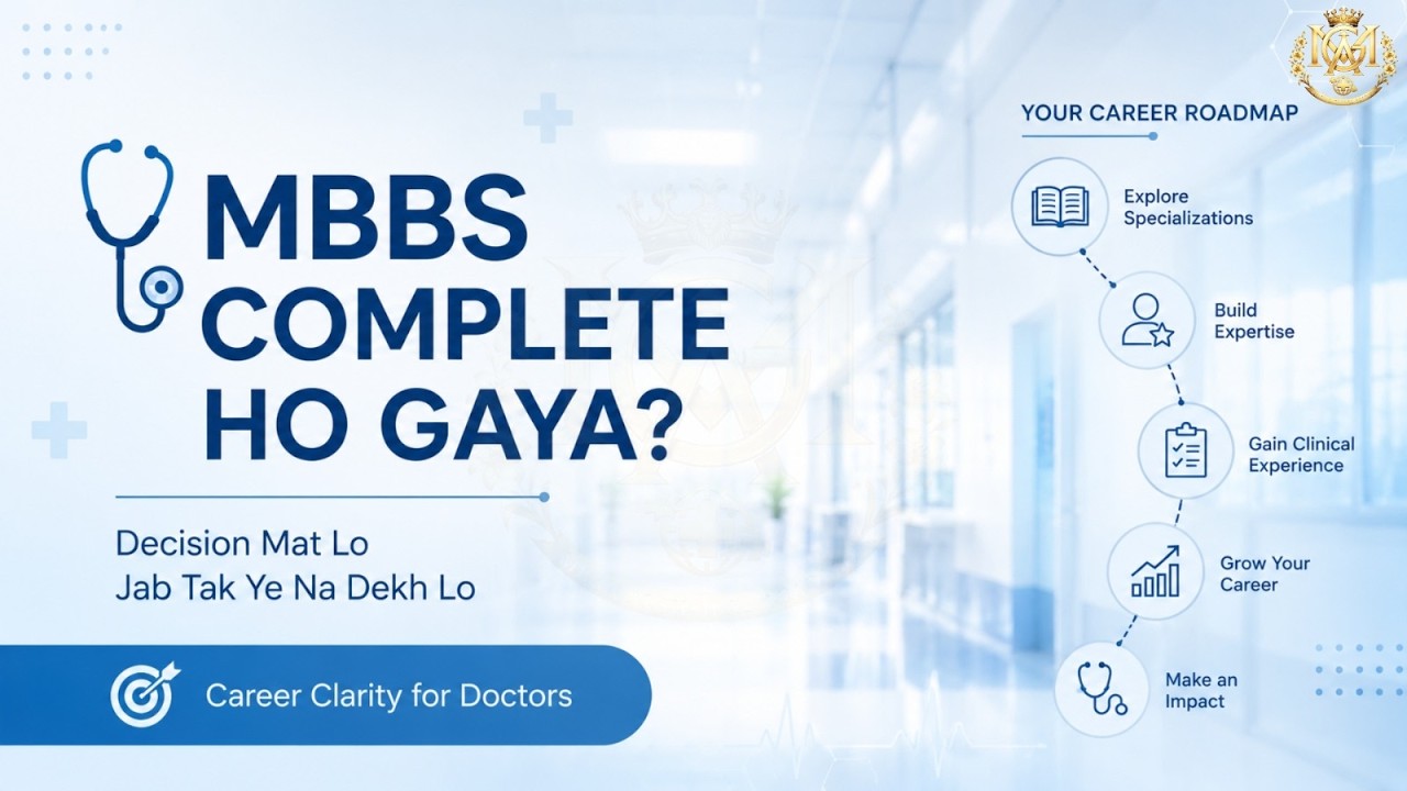 What After MBBS? Hidden Career Paths