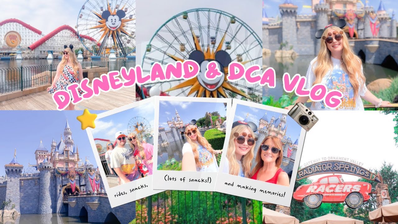 dca and disneyland vlog!!! ✨ rides,  ogas and lots of snacks! ✨