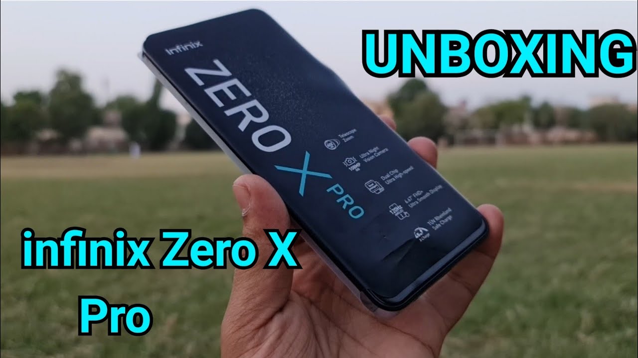 Infinix Zero X Pro Unboxing  | STARRY SILVER