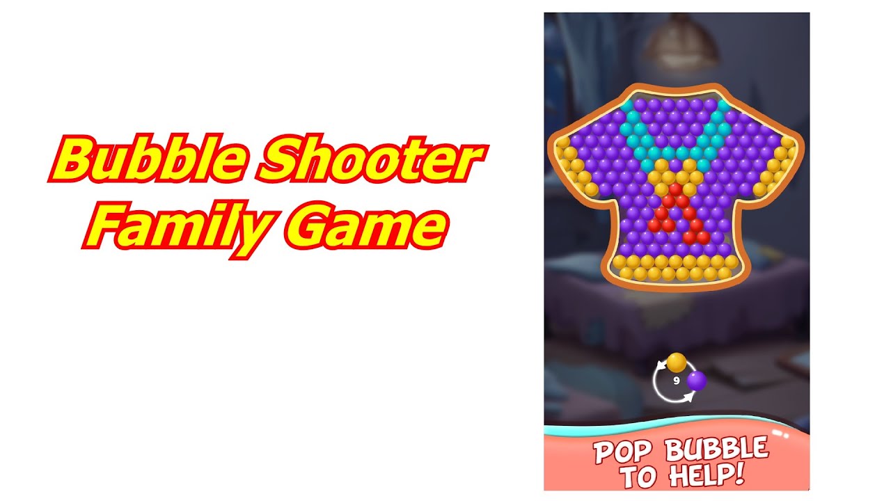 Bubble Shooter Family Game How To Play Are You Playing