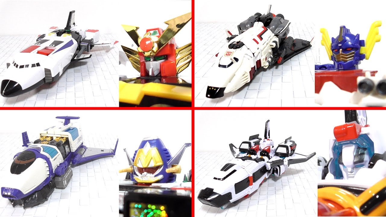 [Спейс шаттл] Великий Fiberd & Go Go Five Макс Виктори Робо и Микрон Легенд Джет Конвой