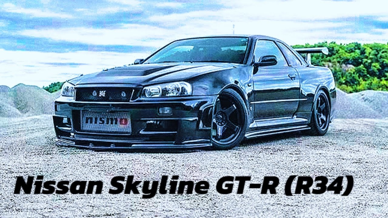 NissanSkylineGT-RR34🔥🖤edit