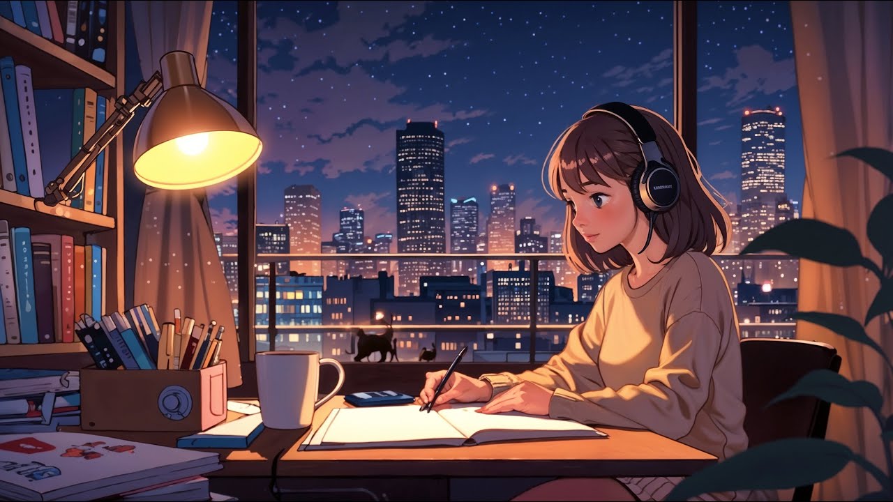 late night study session 📚 – chill lofi beats to focus