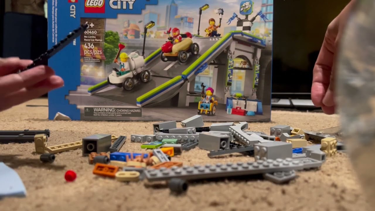 #201a LEGO Build and Review: 60460 No Limits: Race Car Ramp