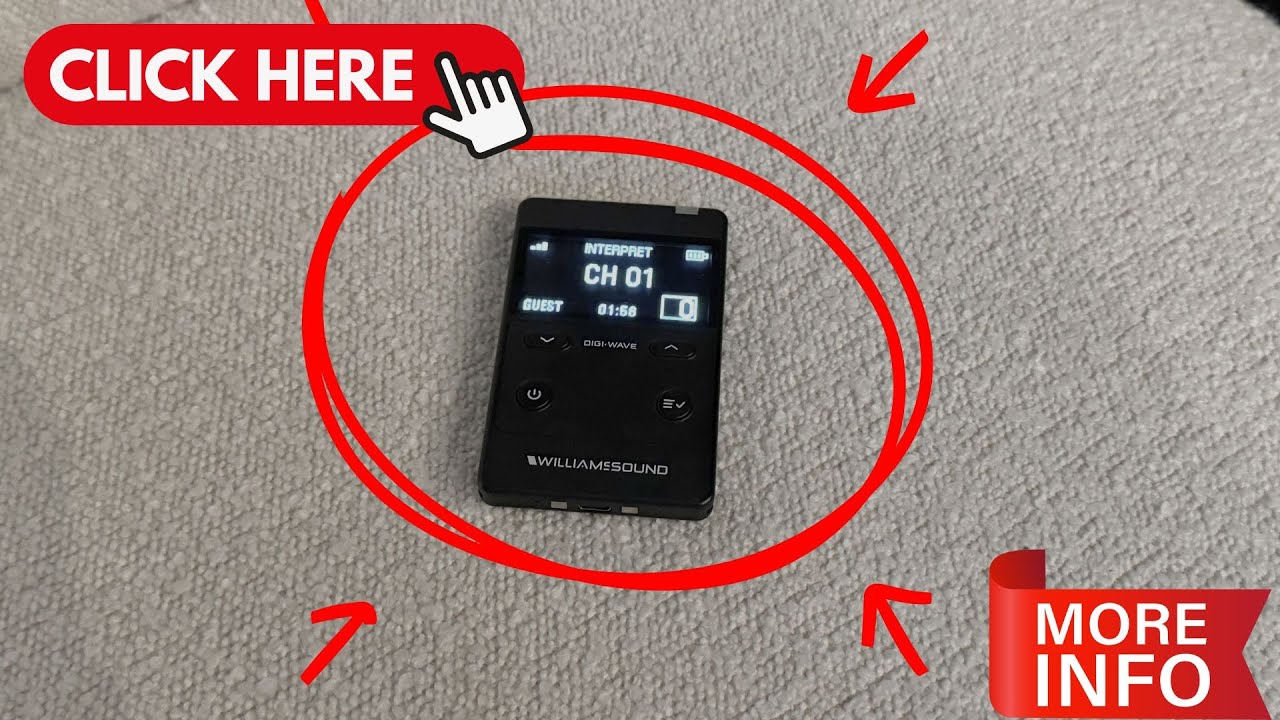 REVIEW // Williams Sound AV Digiwave RCH400 Receiver // Review