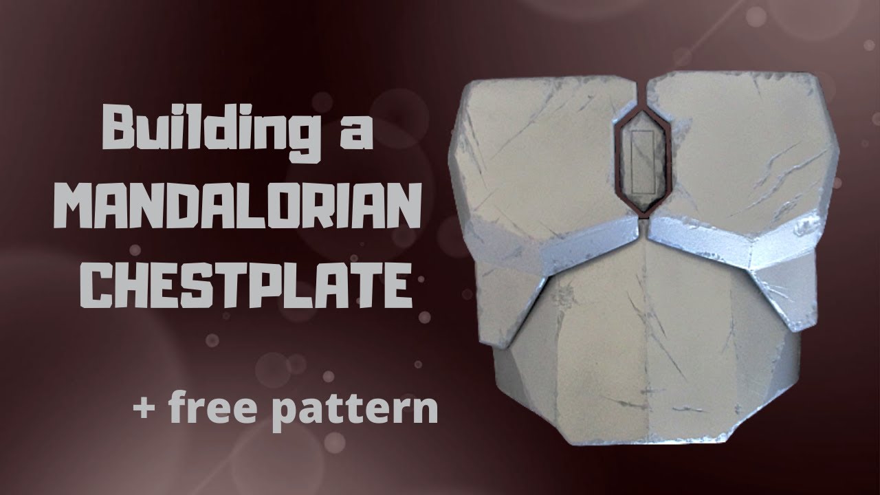 Building my Mandalorian Chestplate! - Mandalorian Cosplay Part 5