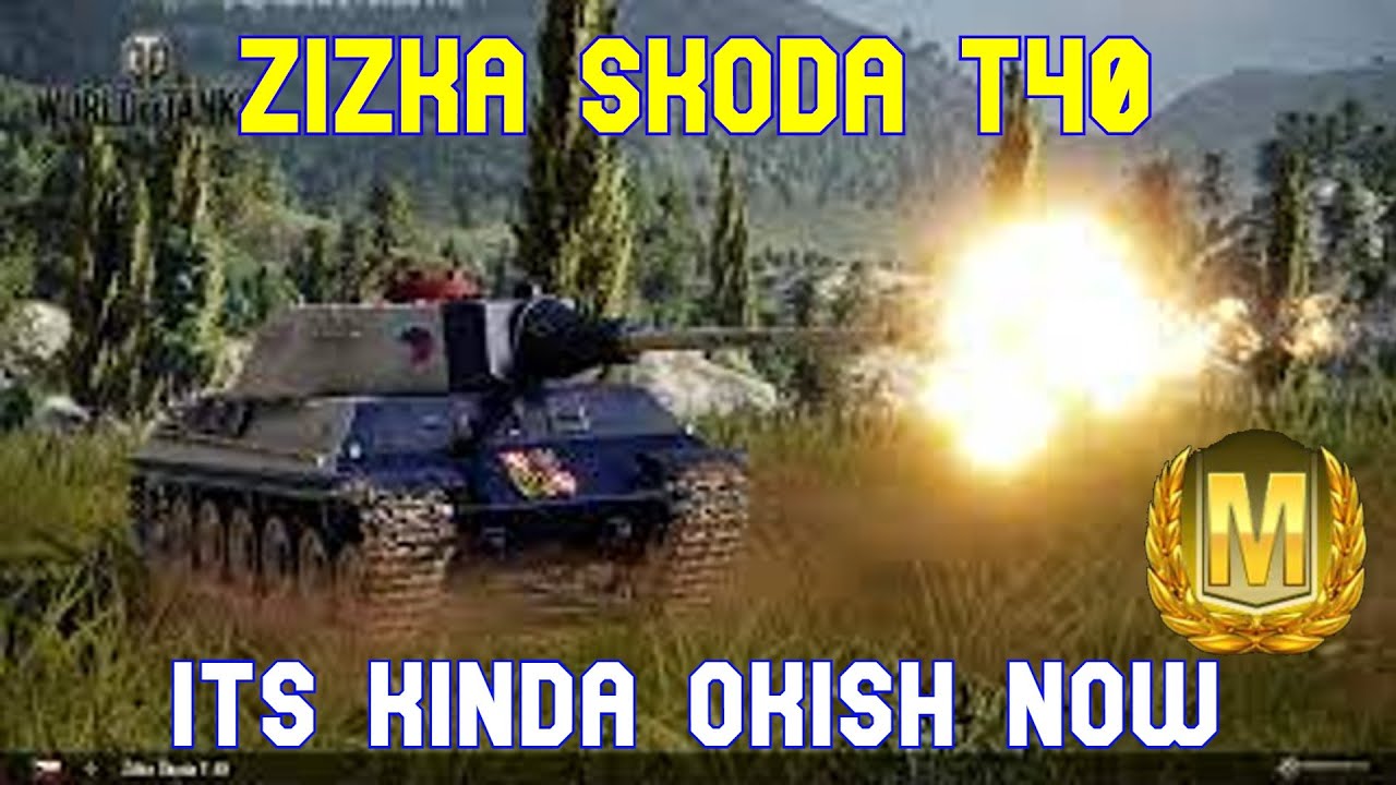 Zizka Skoda T40 Its Kinda Okish Now ll World of Tanks Console Modern Armour   - Wot Console