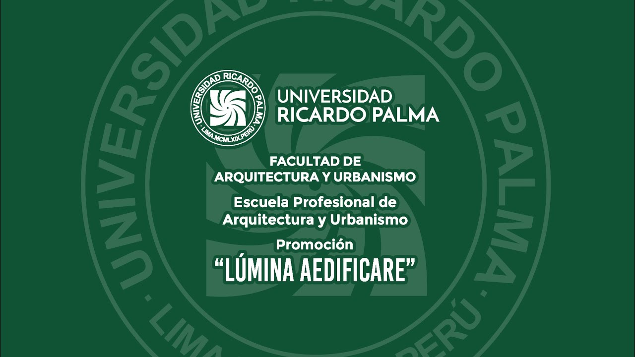 CEREMONIA DE GRADUACIÓN | URP - E.P DE ARQUITECTURA Y URBANISMO | 24.01.26