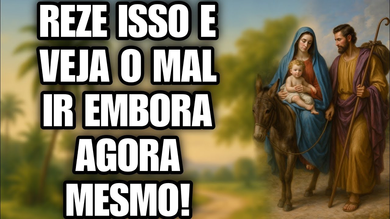 REZE ESTA ORAÇÃO DE DESTERRO E VEJA O MILAGRE ACONTECER!