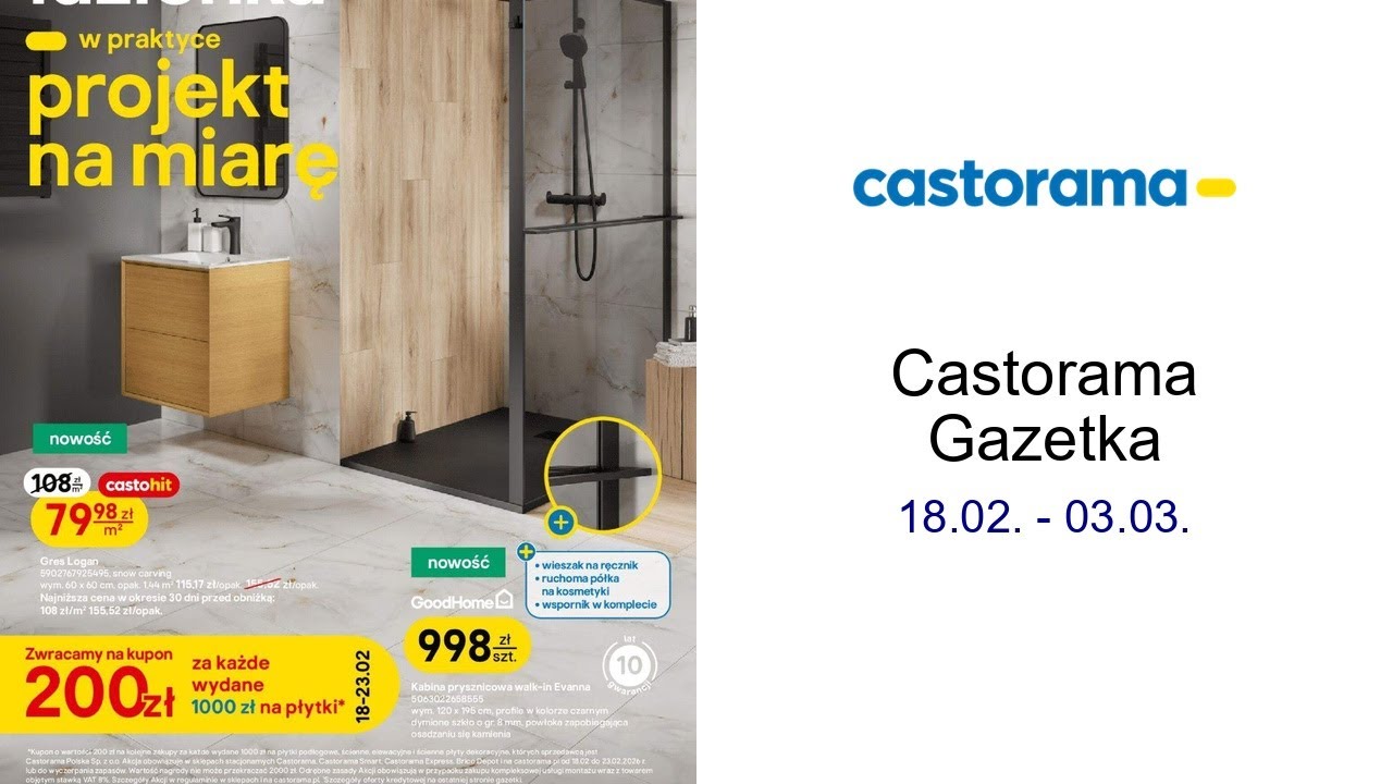 Castorama Gazetka 18.02. - 03.03.