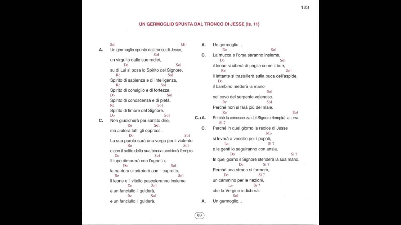 Un germoglio spunta dal tronco di Jesse - Kiko Argüello - Cammino Neocatecumenale