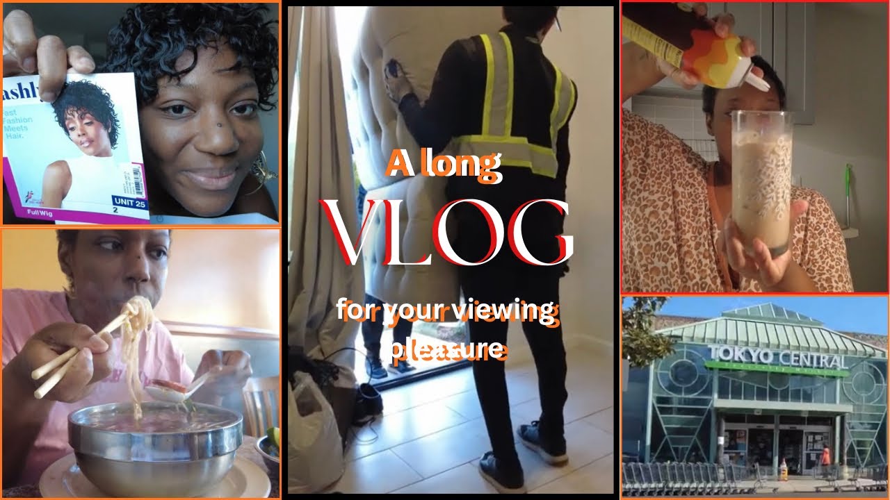 I GOT A NEW FUTON 😝 | NEW WIGS & I TRIED PHO | TIKTOK SHOP HAUL & A TRIP TO THE JAPANESE MARKET