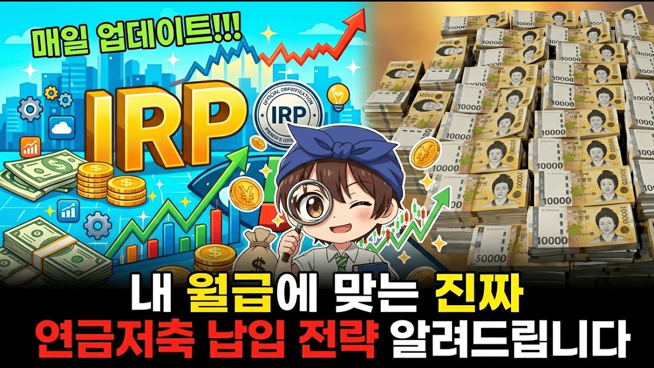 연금저축 IRP 900만 원 꽉 채우라는 말 믿지 마세요. 결정세액 모르면 오히려 독입니다