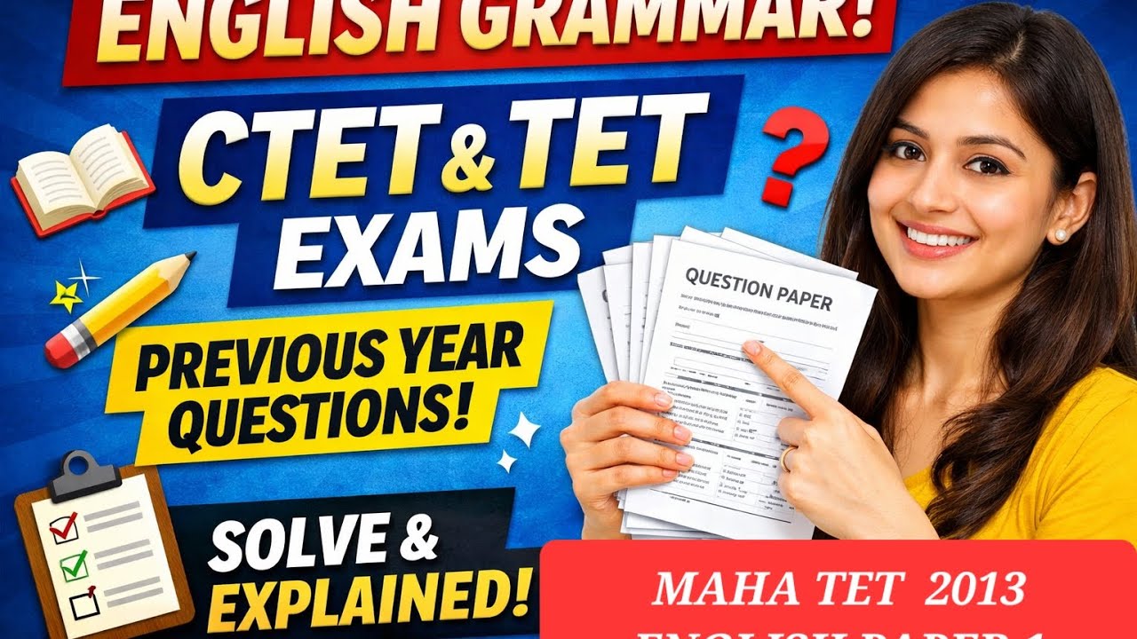 MAHARASHTRA TET 2013 QUESTION PAPER WITH ANSWERS
