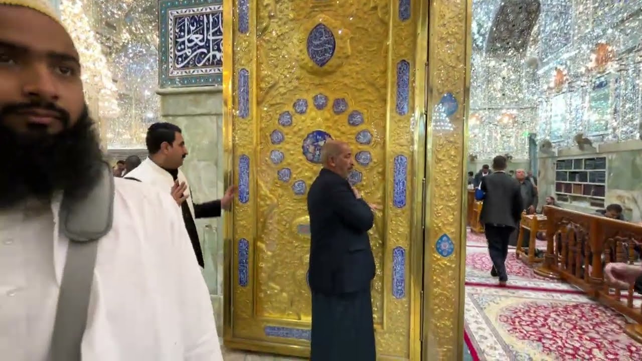 Beautiful Inside Of Imam Ali Holy Shrine In Full HD 2026