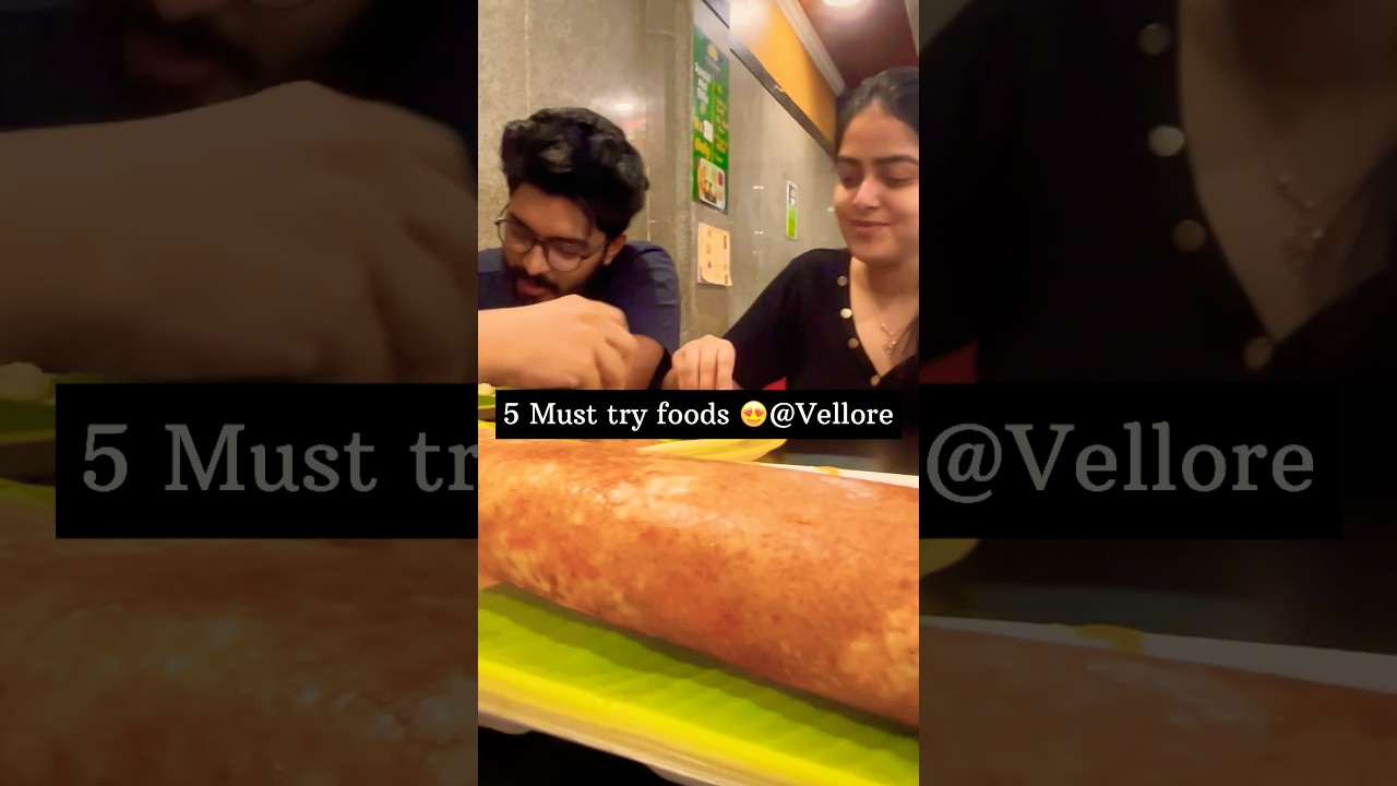 5 Best Must try foods in Vellore #trendingshorts #youtubeshorts #shortsfeed #shorts #trending #viral