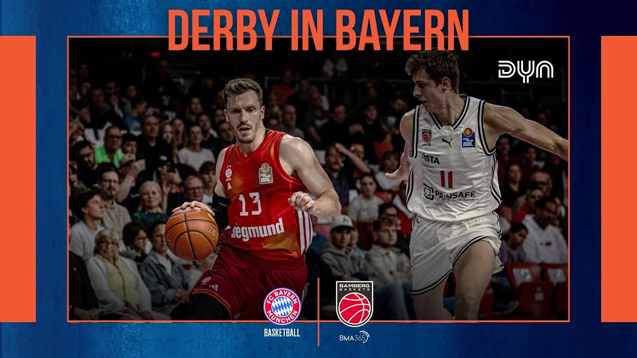Highlights: FC Bayern München Basketball - BMA365 Bamberg Baskets | easyCredit BBL | Dyn Basketball