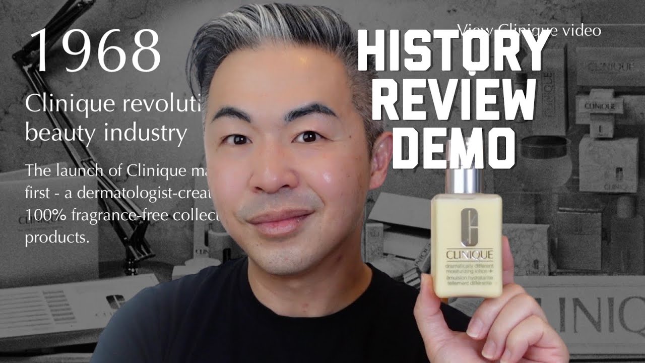 Clinique Skincare Review | History