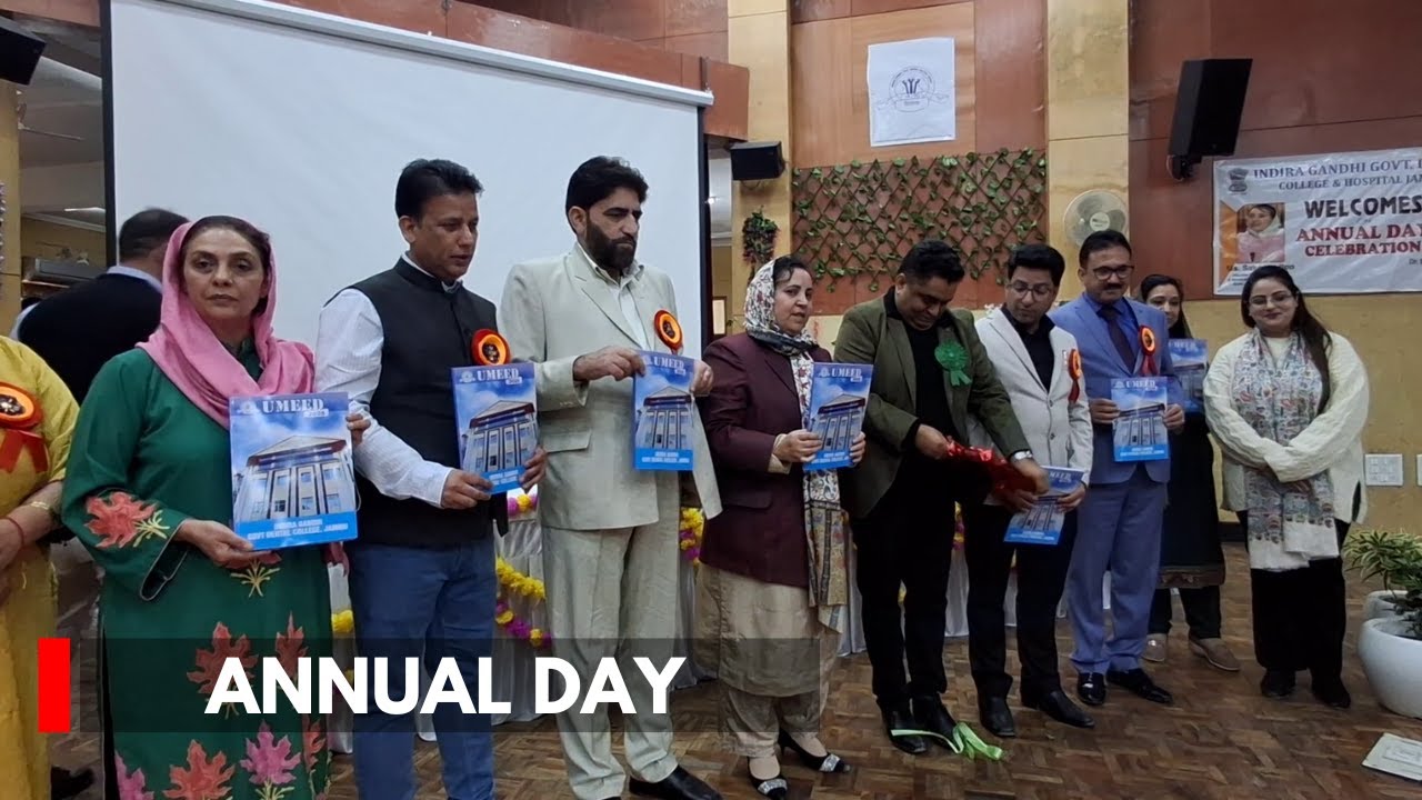 Sakina Itoo Attends Annual Day Of Govt. Dental College  Jammu