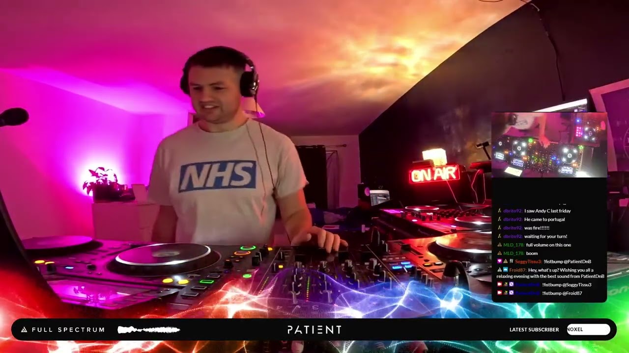3HRS OF FRESH NON STOP DRUM AND BASS (Patient Full Spectrum 125)