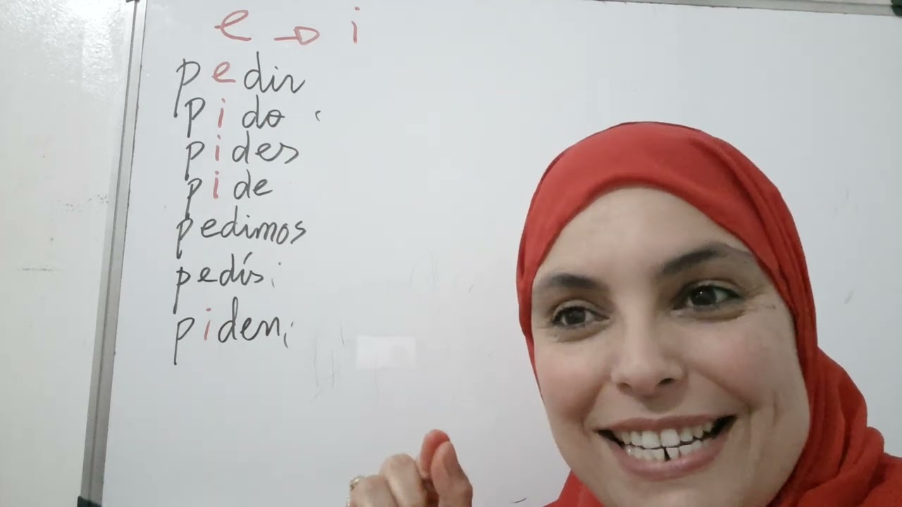 Cambio vocálico E ➡️ I
