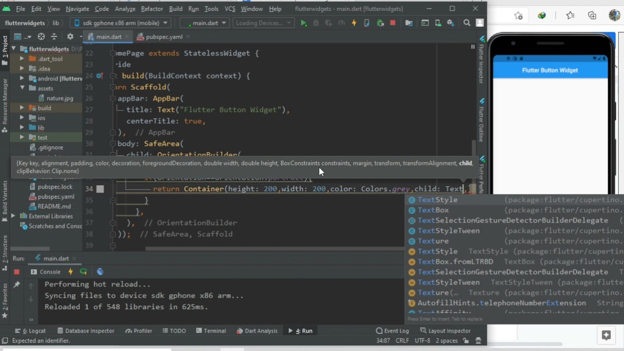 21 - Orientation builder - Easy Learn Flutter