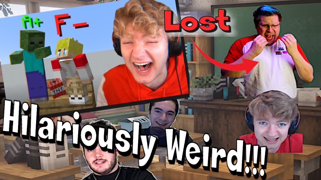 TommyInnit Went to Minecraft School [Reaction] | One CRAZY Crew...