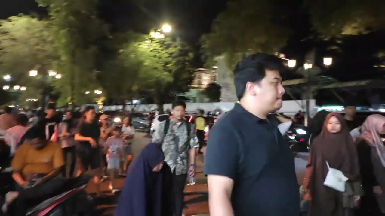 Situasi Malioboro yogyakarta di hari libur