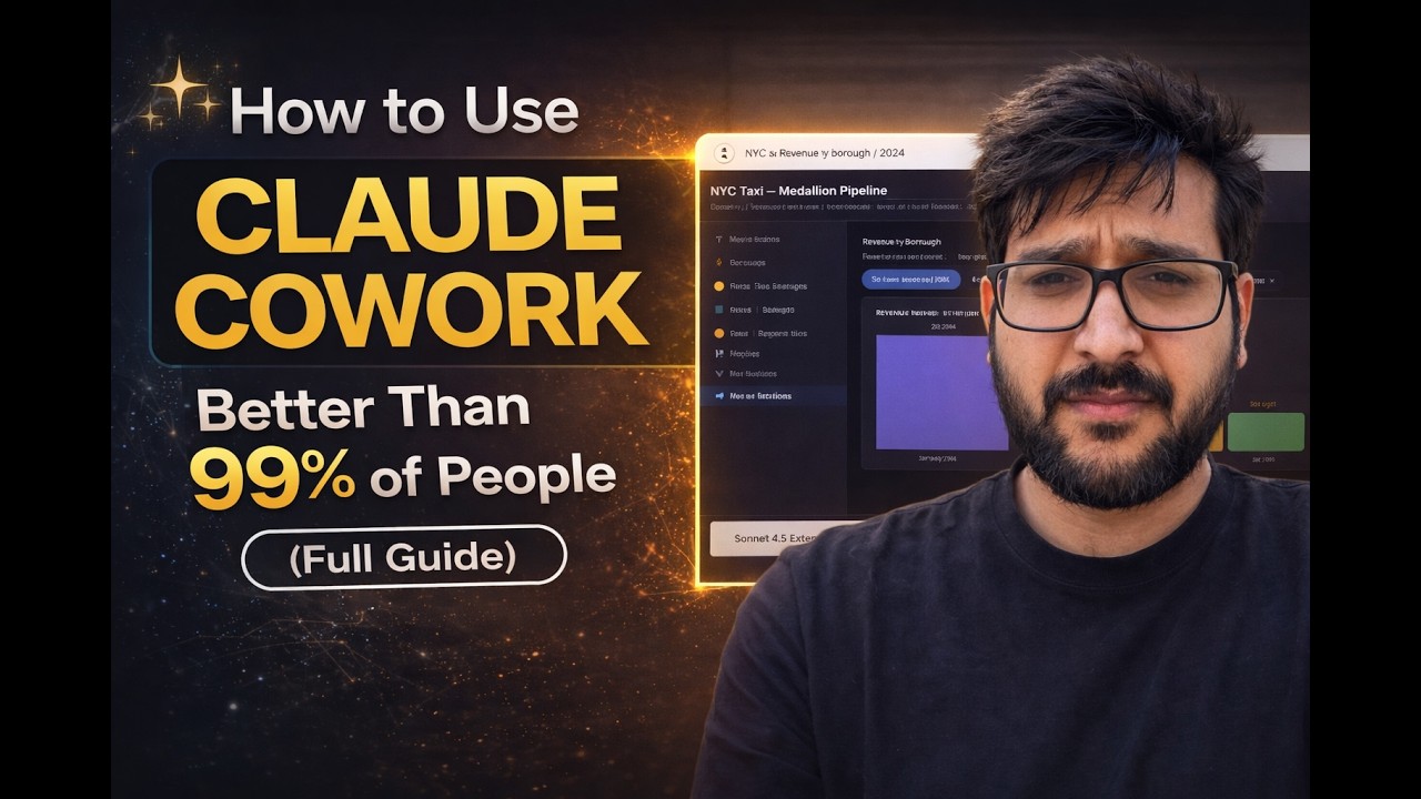 How to Use Claude Cowork Better Than 99% of People (Full Guide)