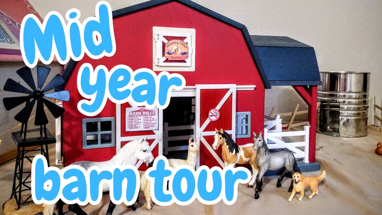 Mid-year SCHLEICH BARN TOUR!!! Pt. 1 | Morning Glory Stables