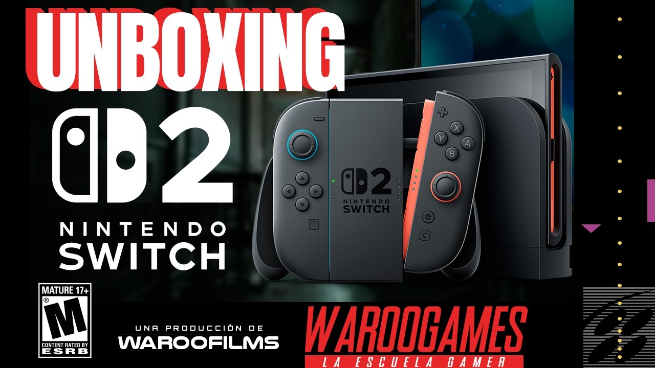 ¡Llegó la Nintendo Switch 2! 🎮 UNBOXING y primeras impresiones