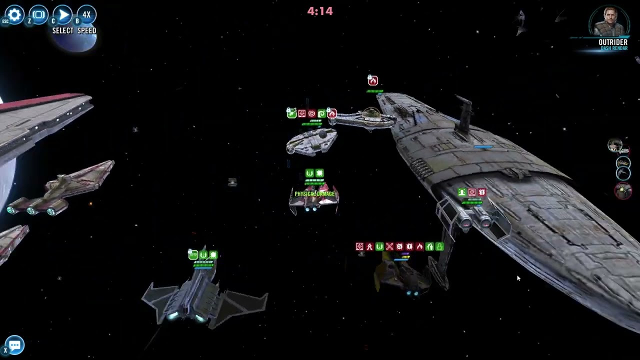 SWGOH - Negotiator (GR) vs. Profundity