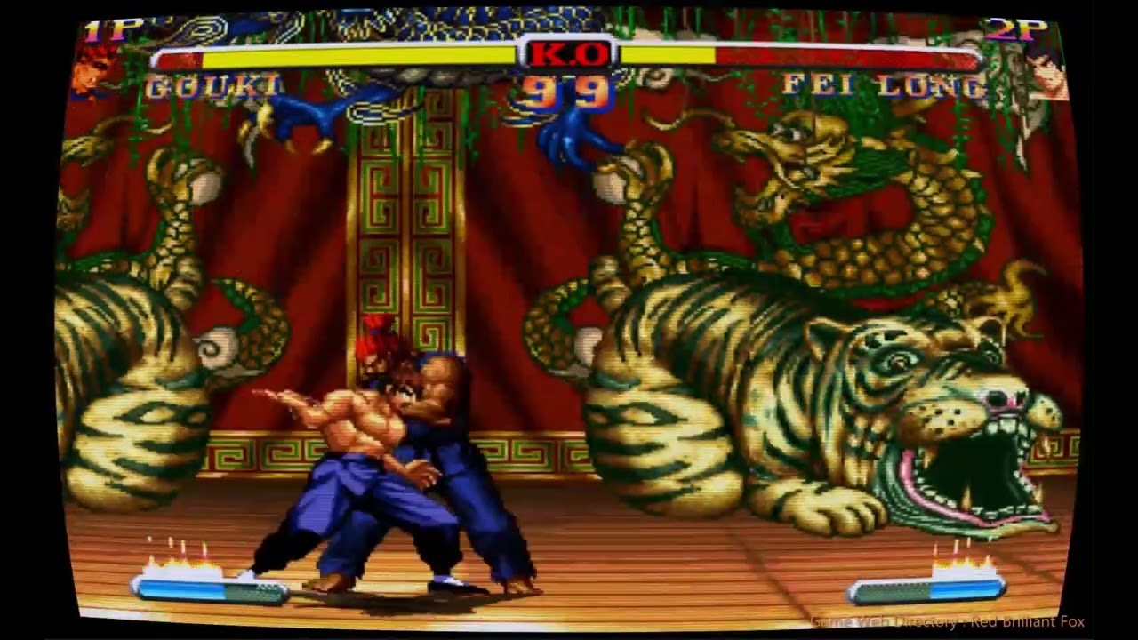 ⭐👇 Gouki vs Fei Long - Street Fighter 2 SNK Style  | MUGEN Thousands of Games