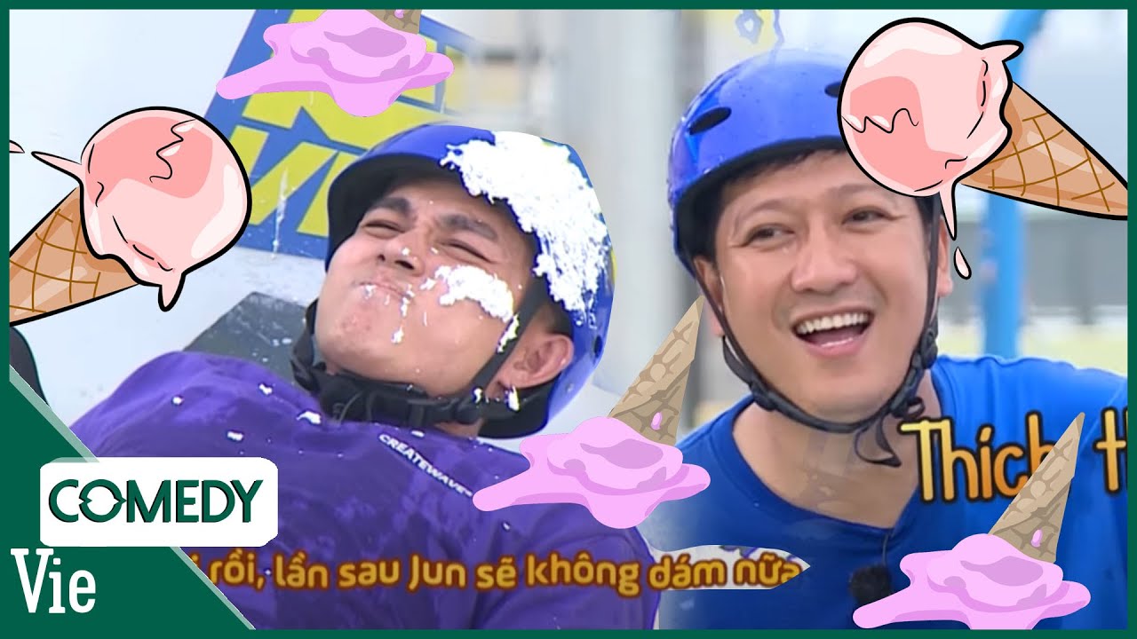 Trường Giang cười sặc Jun Phạm làm màu nhà bác học và cái kết hứng trọn ổ bánh | Running Man