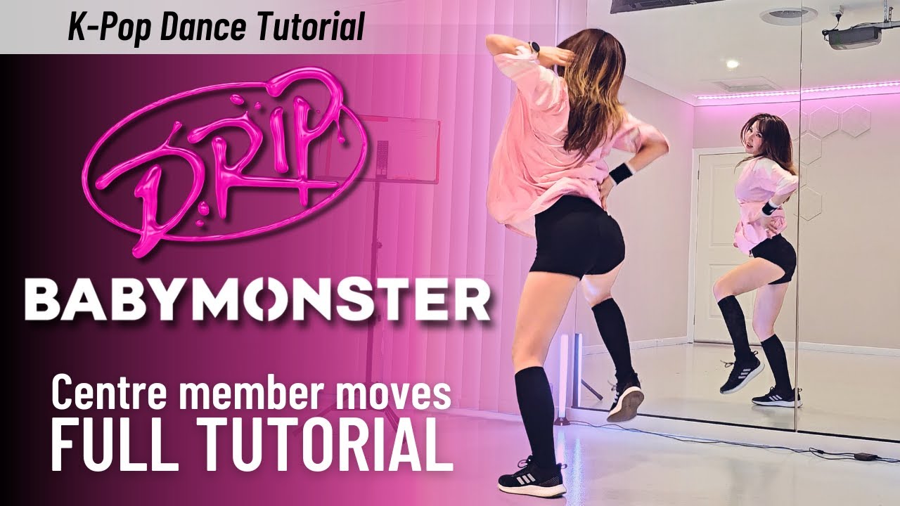 Learn BABYMONSTER 'Drip' Choreography | Step-by-Step Beginner friendly | K-Pop Full tutorial