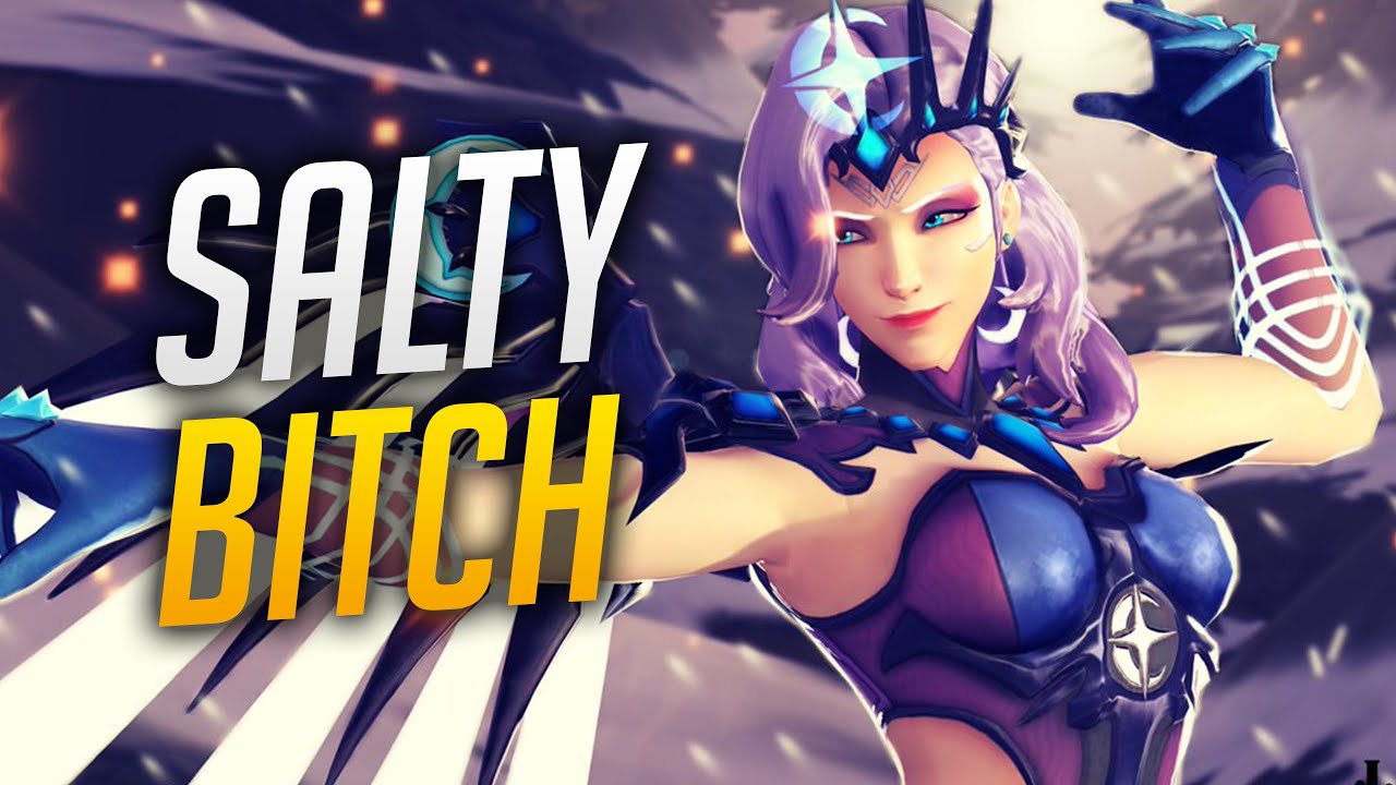 Enemy Team Gets SALTY Losing to a Mercy Main - Overwatch