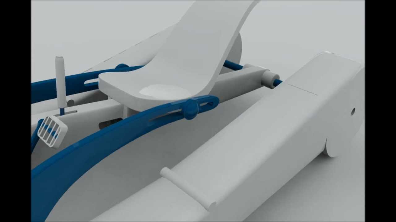 Water bike concept