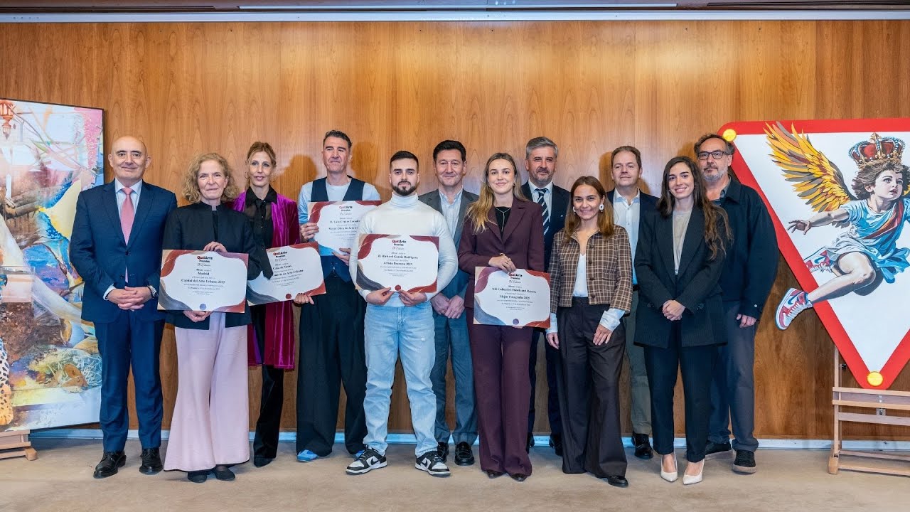 Los premios Qué! Arte premian lo mejor del arte urbano en la fundación Mapfre
