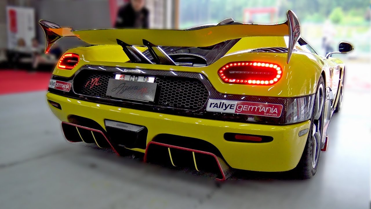 $2.5 MILLION KOENIGSEGG AGERA RS 'ML' RACING ON TRACK!
