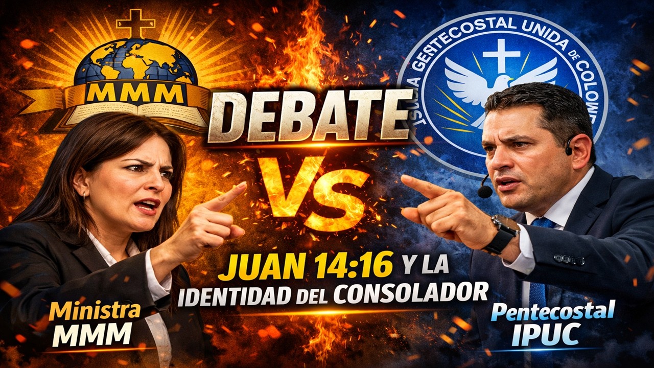 🔥 DEBATE: JUAN 14:16 Y LA IDENTIDAD DEL CONSOLADOR | Ministra MMM vs Pentecostal IPUC