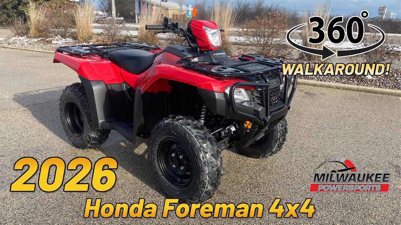 Walkaround | 2026 Honda ForeMan 4x4