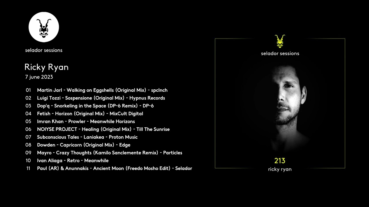 Ricky Ryan - Selador Sessions 213 - Selador