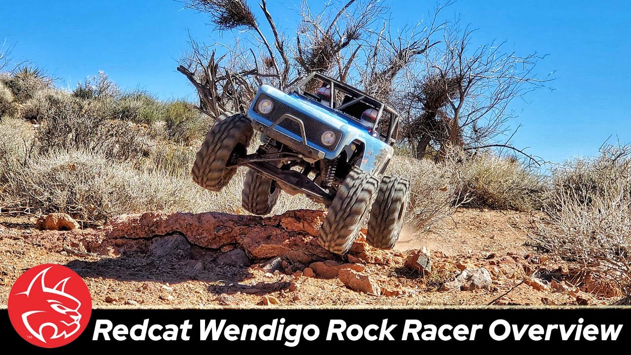 Conquer Off-Road Courses & Rip Up Rocks! - Redcat Wendigo 1/10 Scale Brushless Rock Racer Overview