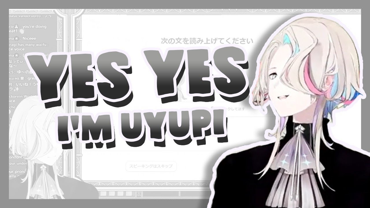 【Holostars】Uyupi's english is kinda cute