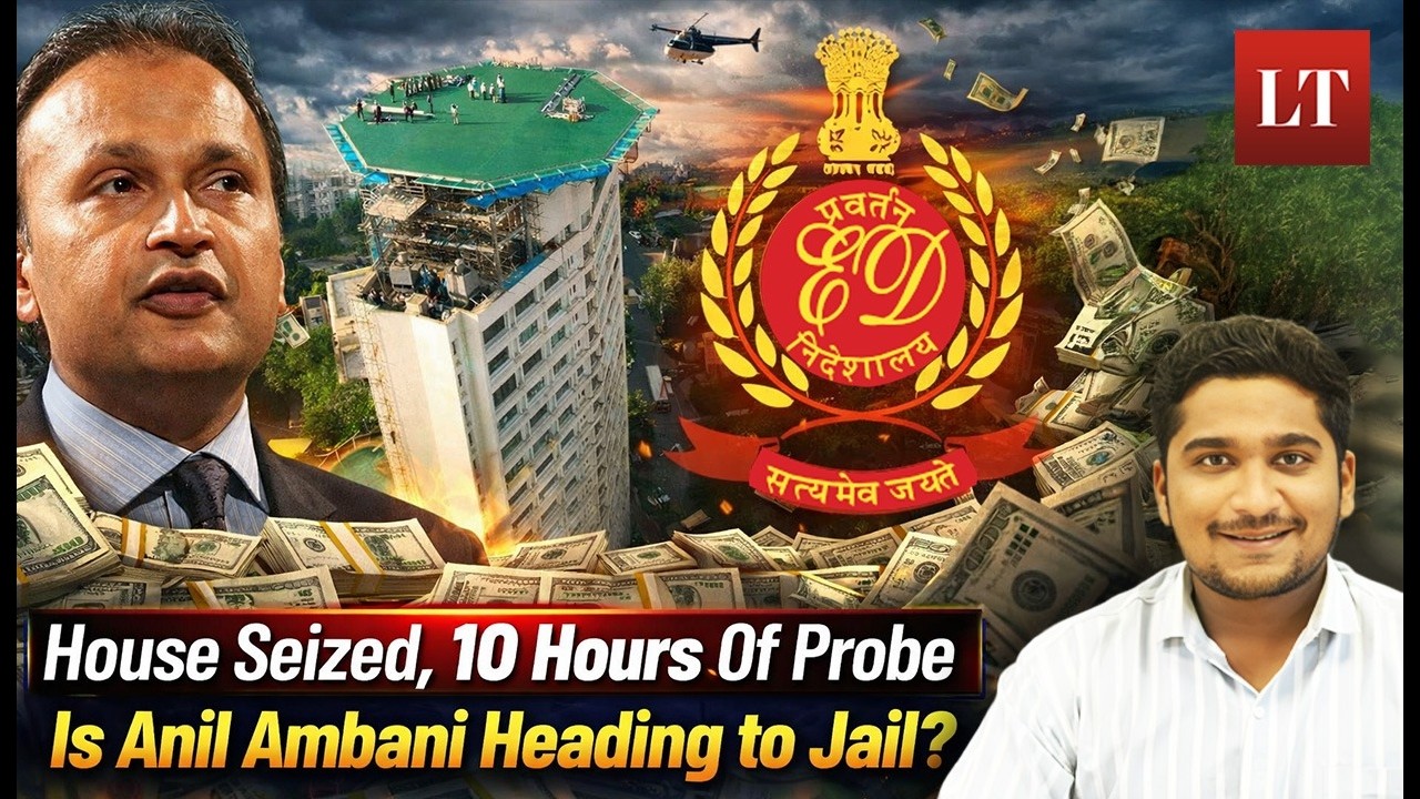 ED Seizes Anil Ambani&rsquo;s Luxury Home After 10-Hour Probe | Is Arrest Next in ₹40,000 Cr Case?