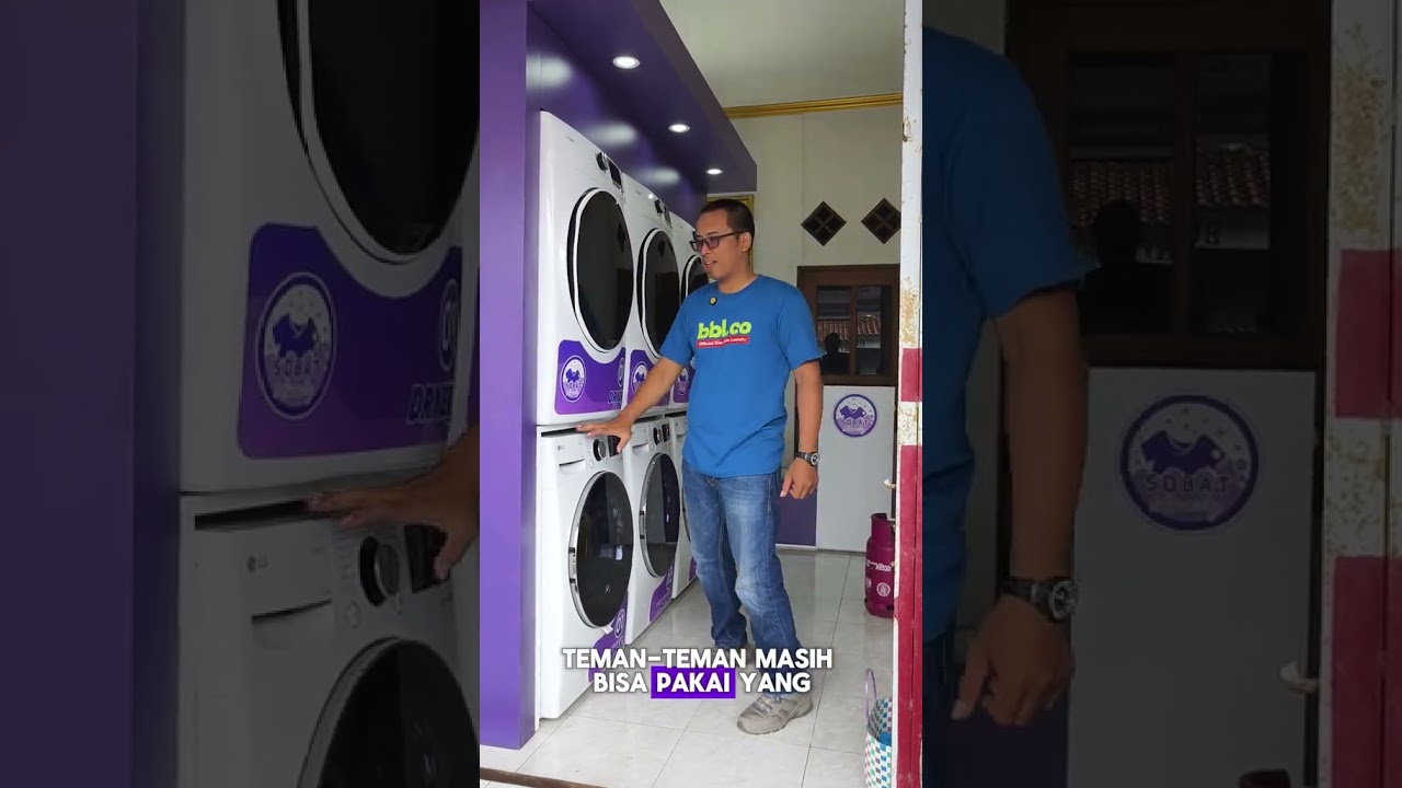 Instalasi Paket Usaha Laundry di Banyuwangi, Jawa Timur.  #tipslaundry #bisnislaundry #laundryhack