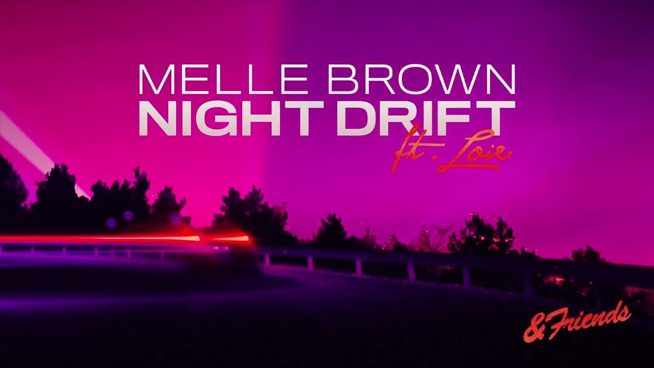 Melle Brown - Night Drift (ft. Loie) (visualiser)