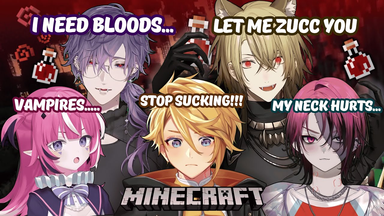 [MC ETERNAL 2] The vampires are going wild… they’re all getting zuccked dry by Zaddy and Uki 💀🩸